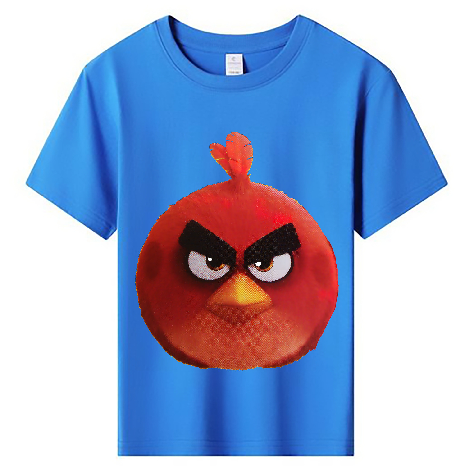 （画像用） Angry Birds アングリーバード 綿100％キッズTシャツ（フロントプリント）